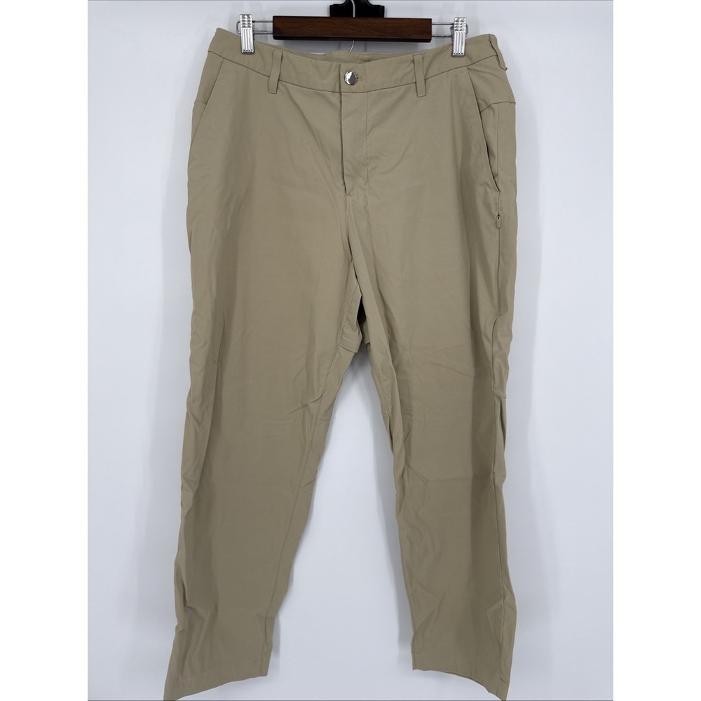Lululemon Comission ABC Pants Mens 34 Khaki 5 Pocket Stretch Chino Everyday Golf